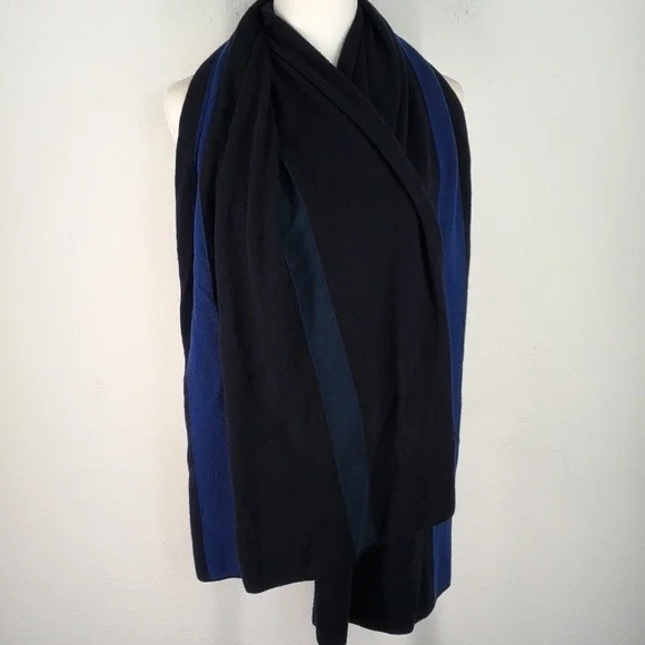 UNIQLO’s Jil Sander Collaboration +J 100% Cashmere Large Scarf Two Toned - Picture 4 of 9